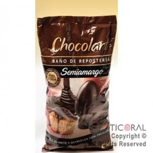 CHOCOLART BAO DE REPOSTERIA SEMIAMARGO 4 X 1KG